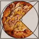 Pizza Alfredo Con Pollo Pequeña