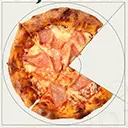 Pizza Jamon Pequeña